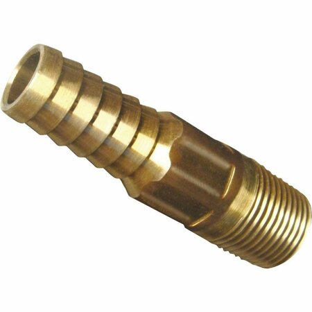 SIMMONS 1/2 In. MIP Brass Hose Barb Reducing Adapter MAB-2
